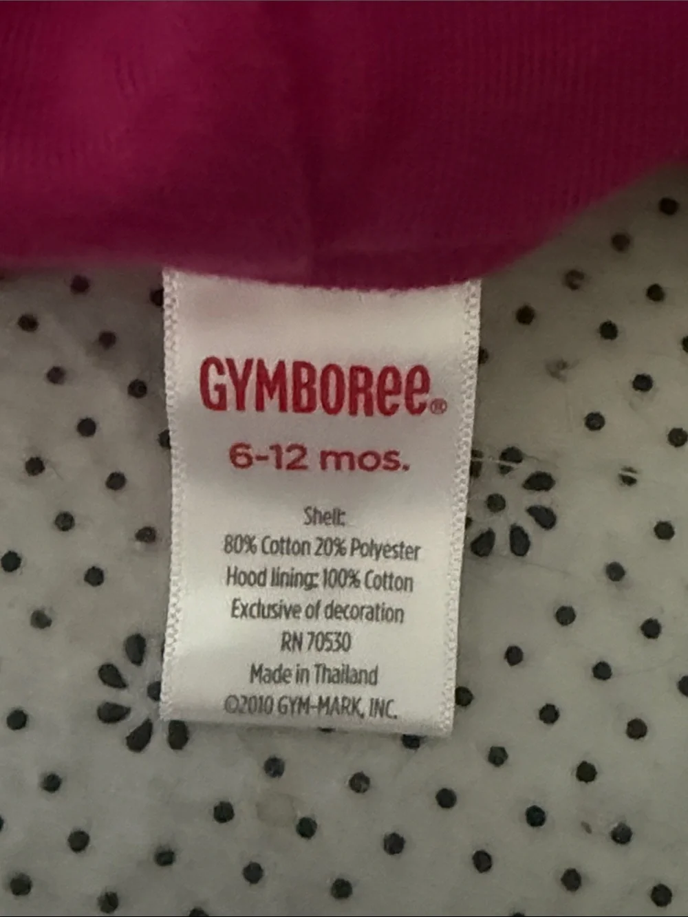 🛍 CUTE LITTLE BABIES GET GYMBOREE SWEATSHIRT SIZE 6-12 MONTHS 🛍